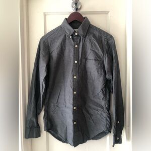 J Crew Sunwashed Oxford XS Button Up